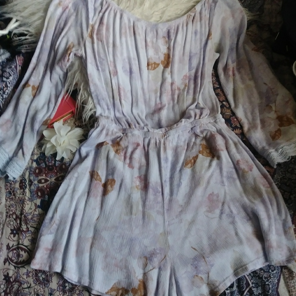 Flowy spring romper